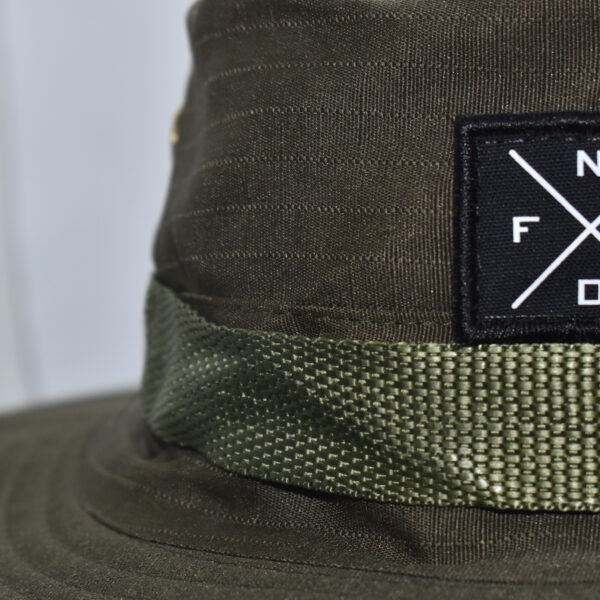 SOMBRERO AUSTRALIANO RIPSTOP FNDR VERDE - Imagen 2