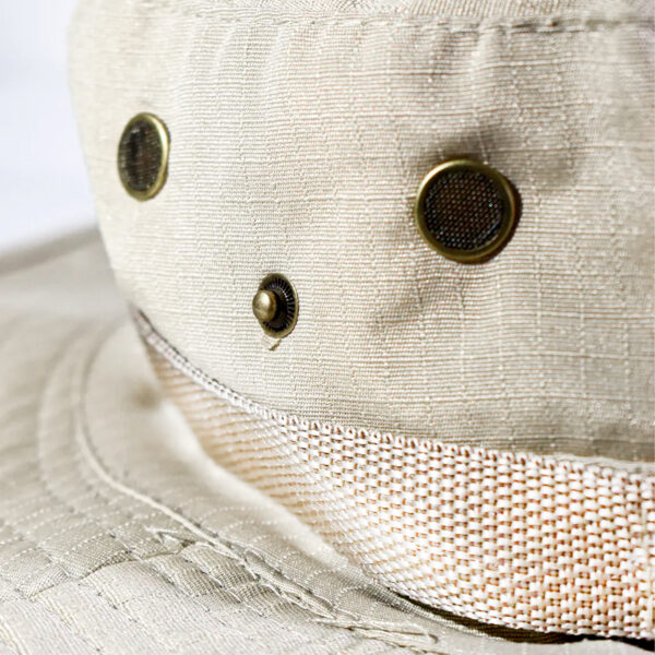 SOMBRERO AUSTRALIANO RIPSTOP FNDR CRUDO - Imagen 2