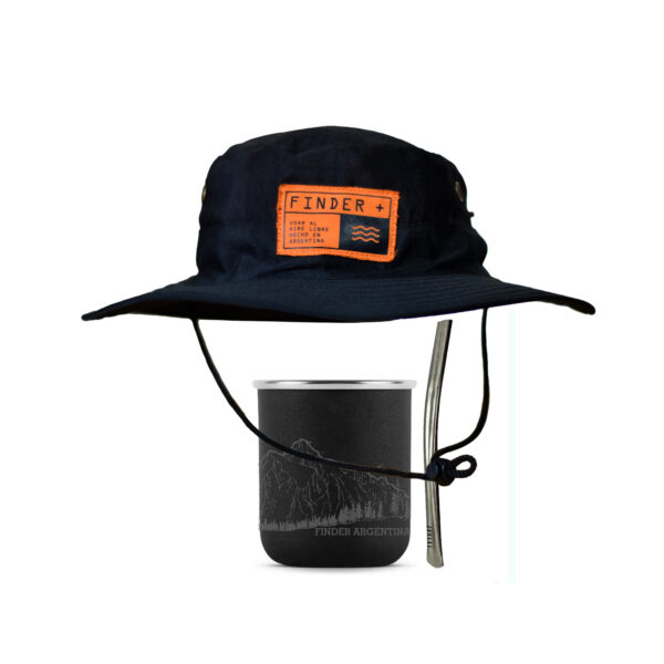 SOMBRERO AUSTRALIANO RIPSTOP + MATE + ENVIO GRATIS