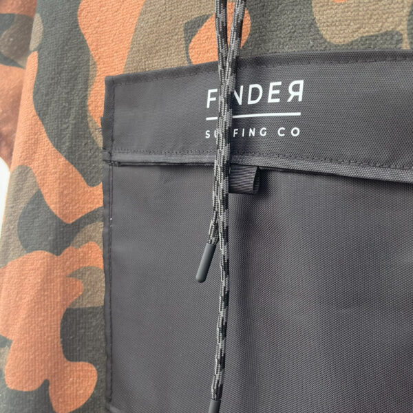 Poncho cambiador finder toalla de microfibra Camo Marron - Imagen 9