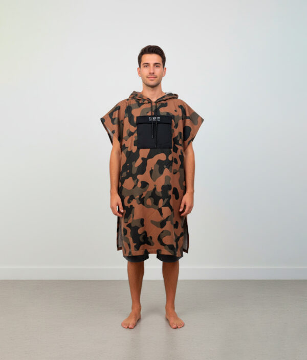 Poncho cambiador finder toalla de microfibra Camo Marron - Imagen 10