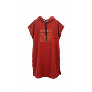 Poncho Cambiador Finder Toalla de Microfibra Ladrillo