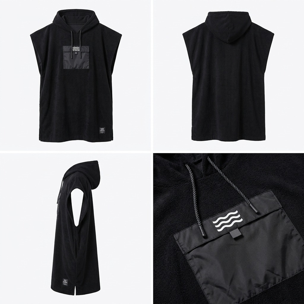 Detalle Poncho Cambiador